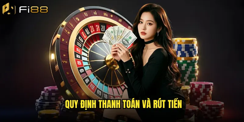 Quy định thanh toán và rút tiền