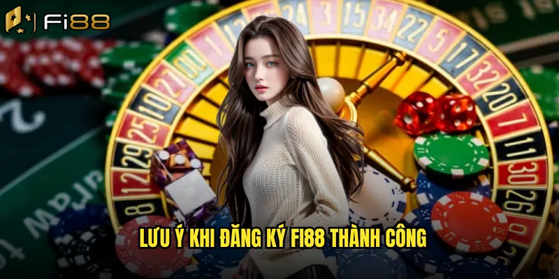 Lưu ý khi đăng ký fi88 thành công