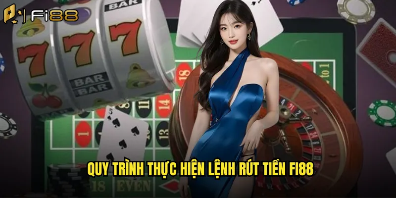 Quy trình thực hiện lệnh rút tiền fi88