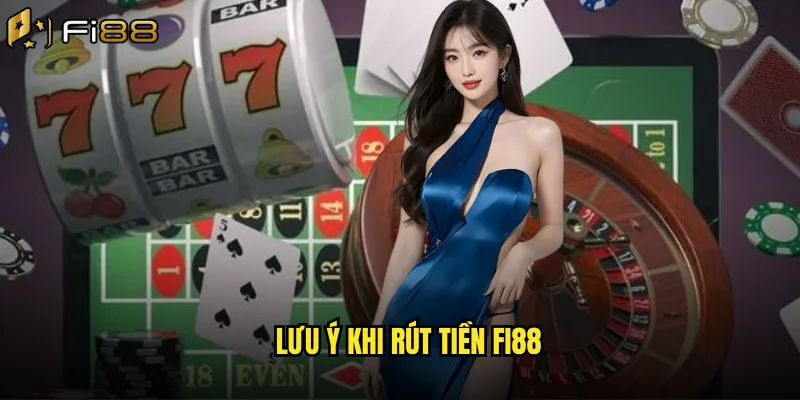 Lưu ý khi rút tiền fi88