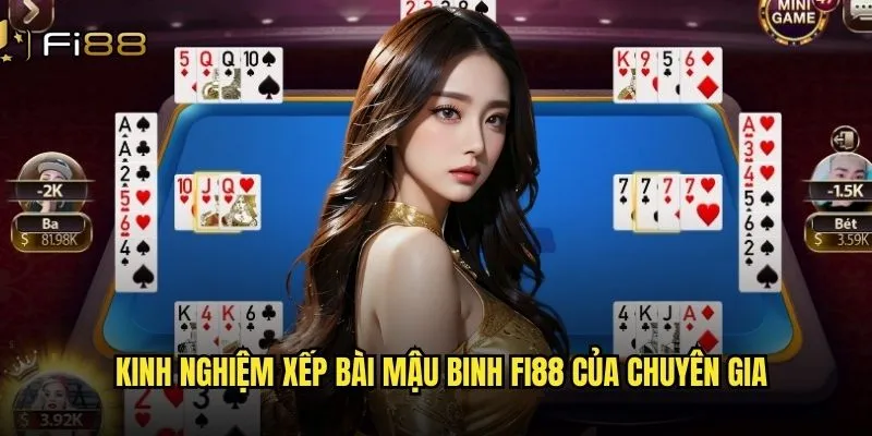 Kinh nghiệm xếp bài mậu binh Fi88 của chuyên gia